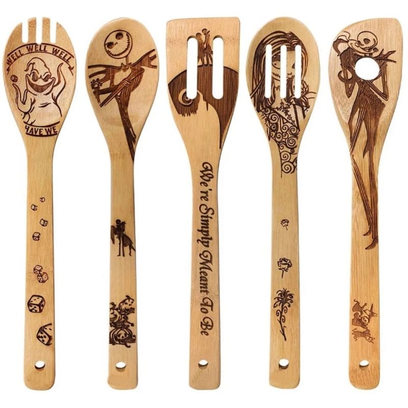set de utensilios de cocina pesadilla antes de navidad