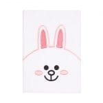cuaderno felpa line friends
