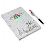 Set cuaderno A5 + boligrafo Central Perk Friends