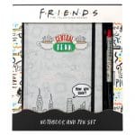 Set cuaderno A5 + boligrafo Central Perk Friends