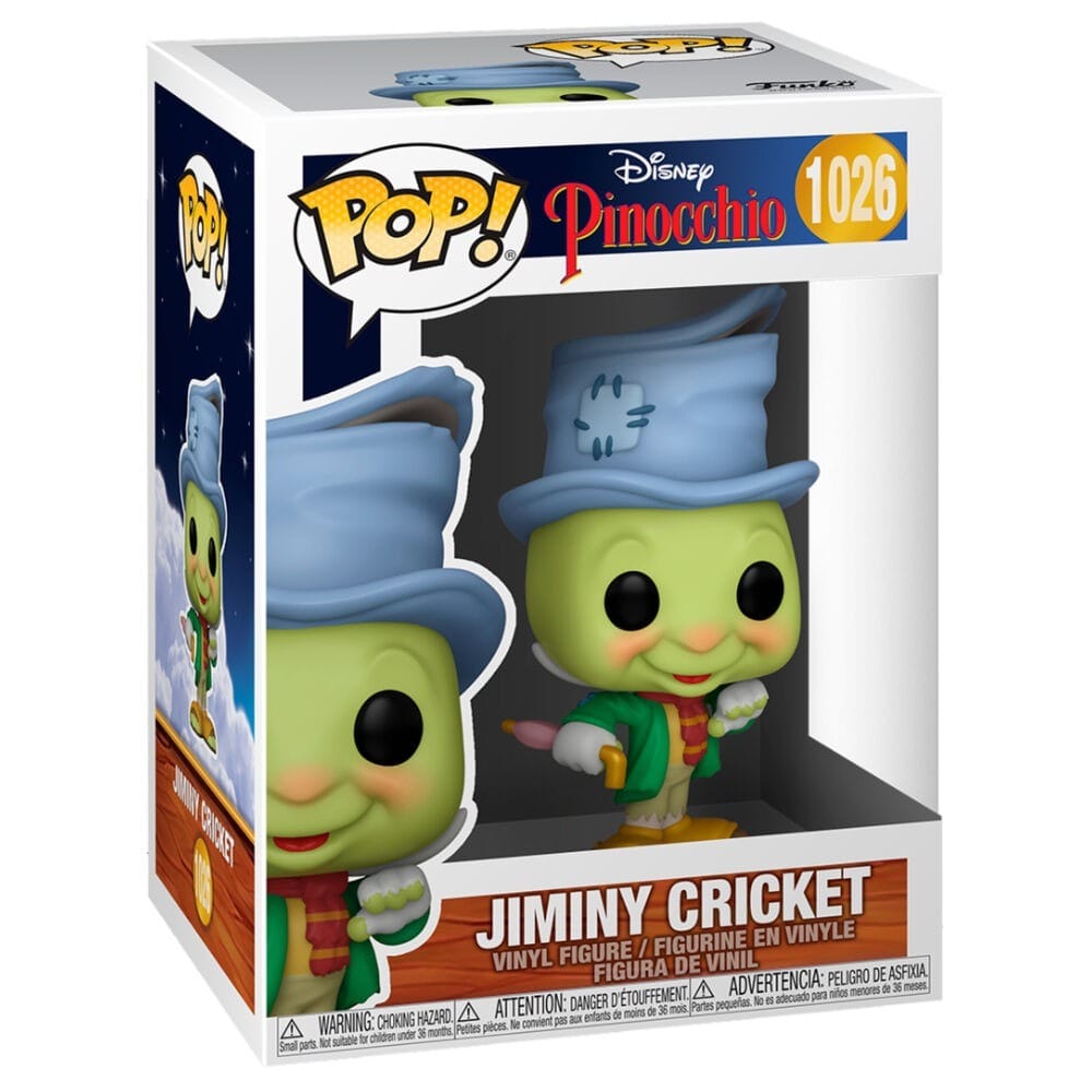 Funko POP Disney Pinocho Pepito Grillo Funko POP Disney Pinocho Pepito Grillo