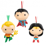 Set Adornos Navidad Dc Comics Superman Wonder Woman Y Aquaman