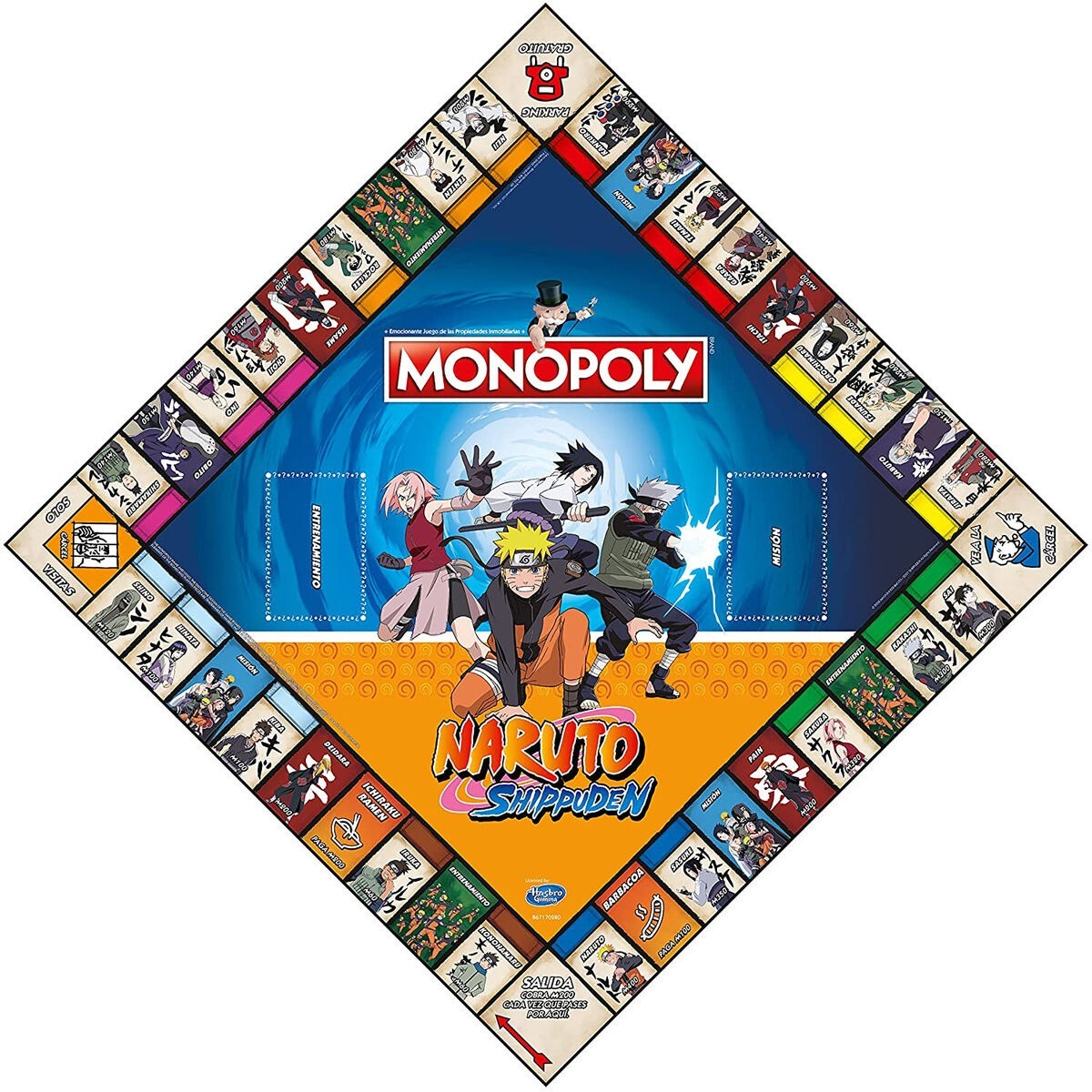 Juego monopoly Naruto Shippuden Juego monopoly Naruto Shippuden