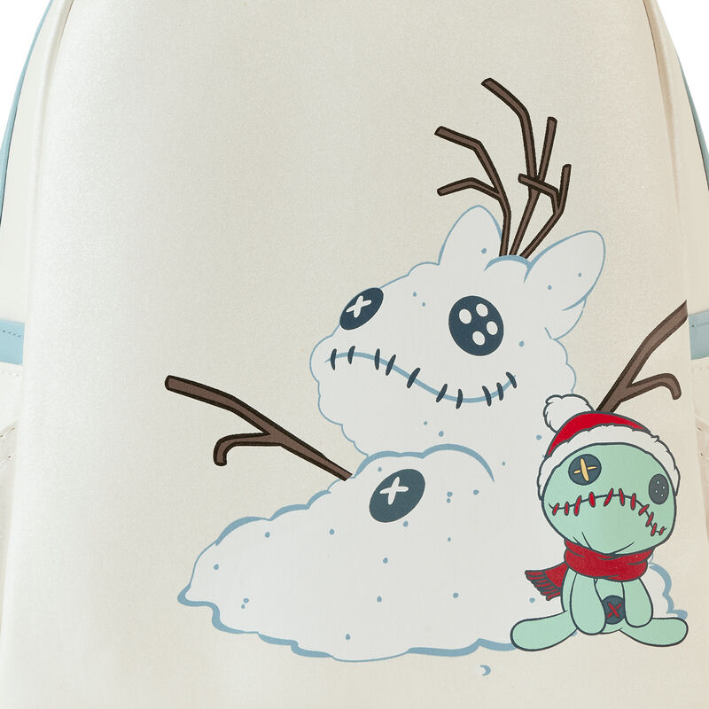 Mochila glitter Holiday Snow Angel Stitch Disney Loungefly 26cm Mochila glitter Holiday Snow Angel Stitch Disney Loungefly 26cm