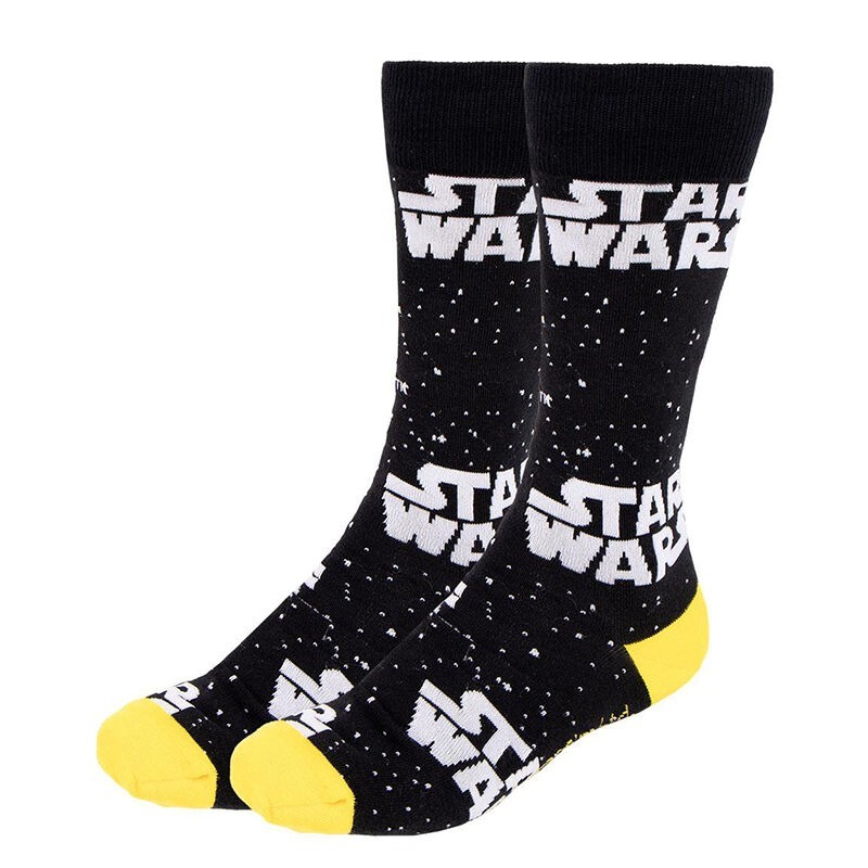 Pack de 3 calcetines Star Wars Talla 35/41 Pack de 3 calcetines Star Wars Talla 35/41