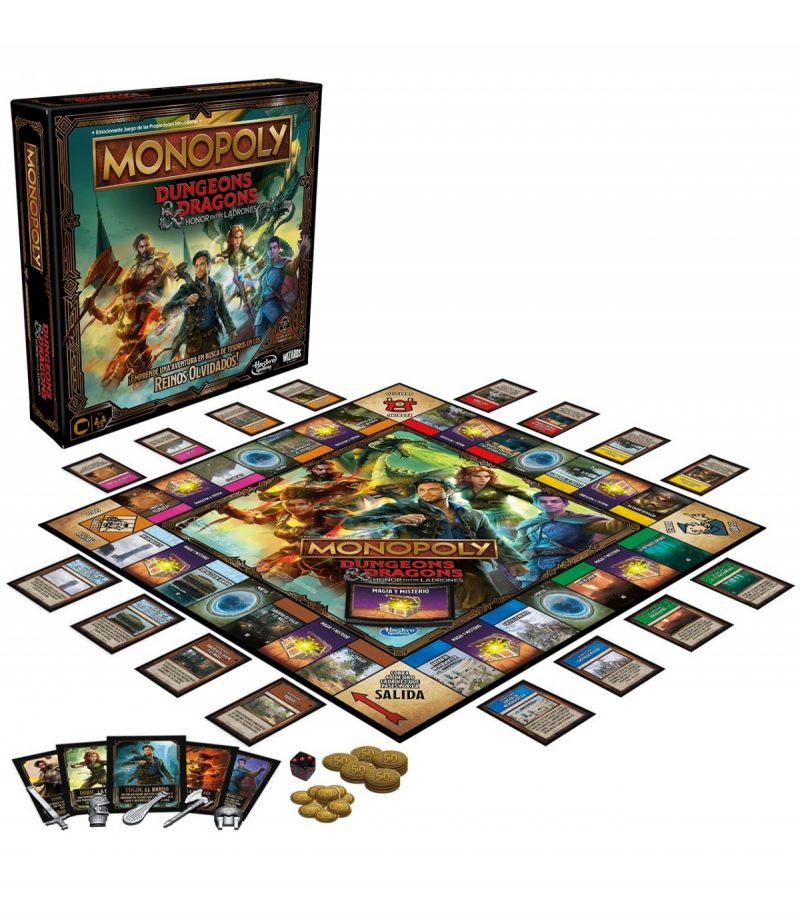 Juego mesa Monopoly Dungeons & Dragons