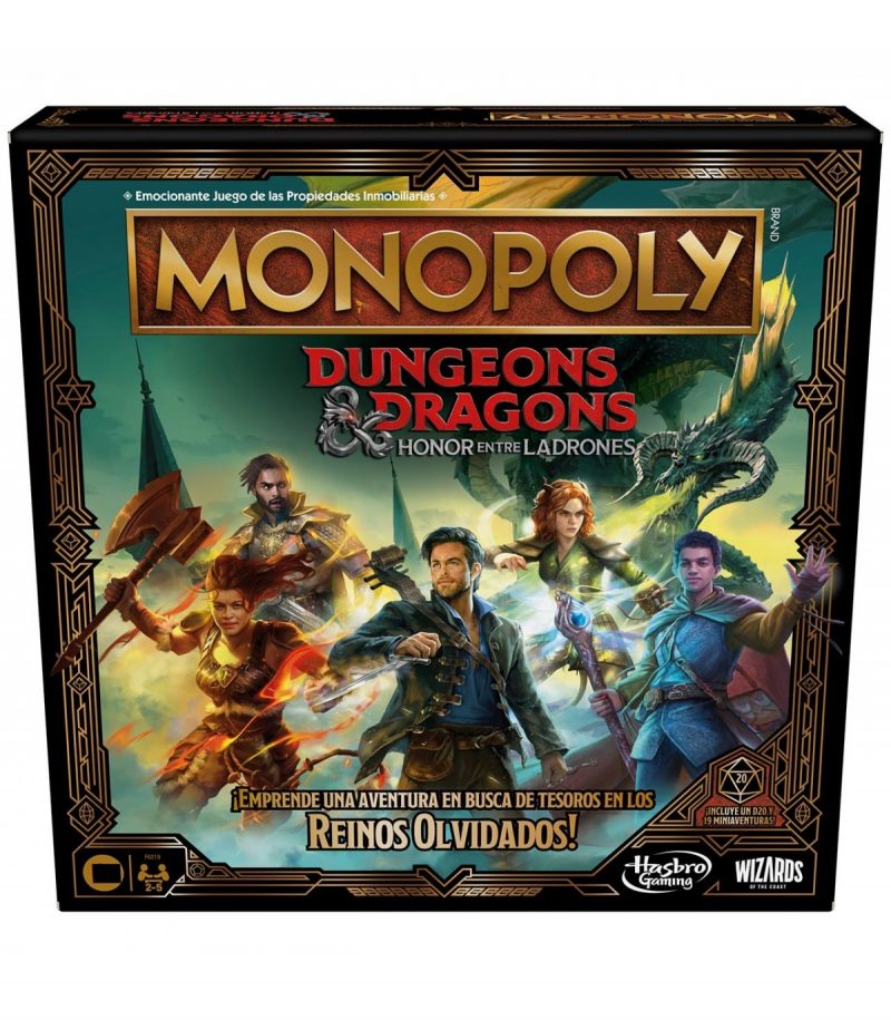 Juego mesa Monopoly Dungeons & Dragons