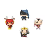 Arbol Navidad con 4 figuras Pocket POP DC Comics Tree Holiday Exclusive