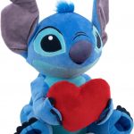 Peluche Stitch Corazon Disney sonido 30cm