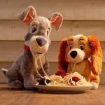 Peluche Reina La Dama y el Vagabundo Disney soft 35cm