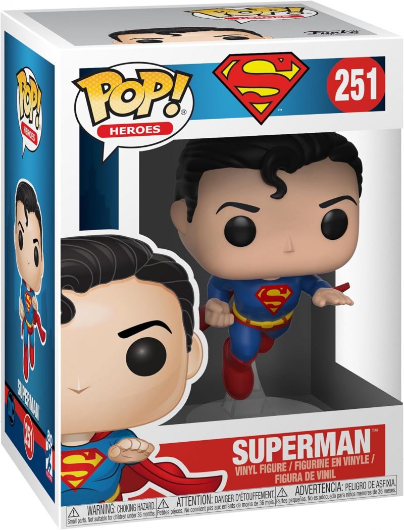Figura POP DC Superman 80 Years Superman Flying Exclusive