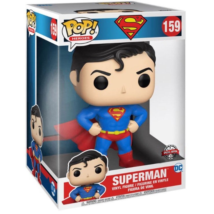 Figura POP DC Comics Superman Exclusive 25cm Figura POP DC Comics Superman Exclusive 25cm
