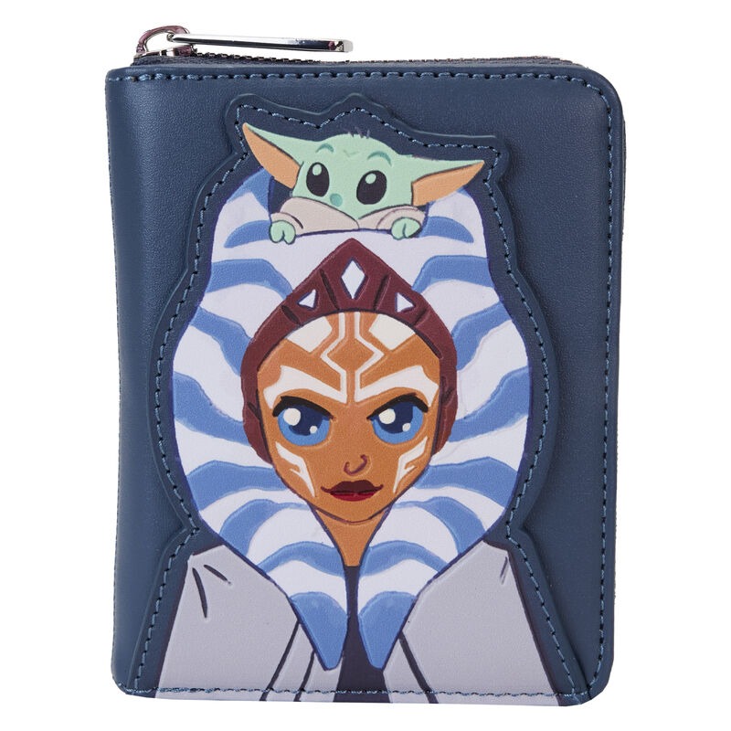 Cartera Ahsoka & Grogu the Mandalorian Star Wars Loungefly Cartera Ahsoka & Grogu the Mandalorian Star Wars Loungefly