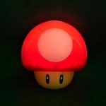 Lámpara Ambiente Diseño seta Super Mario