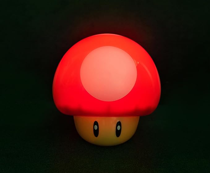 Lámpara Ambiente Diseño seta Super Mario Lámpara Ambiente Diseño seta Super Mario