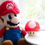 Lámpara Ambiente Diseño seta Super Mario