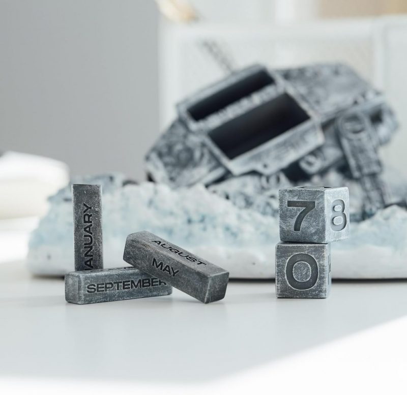 Calendario Perpetuo 3D Star Wars AT-AT Derribado