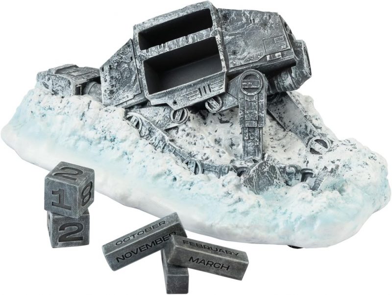 Calendario Perpetuo 3D Star Wars AT-AT Derribado