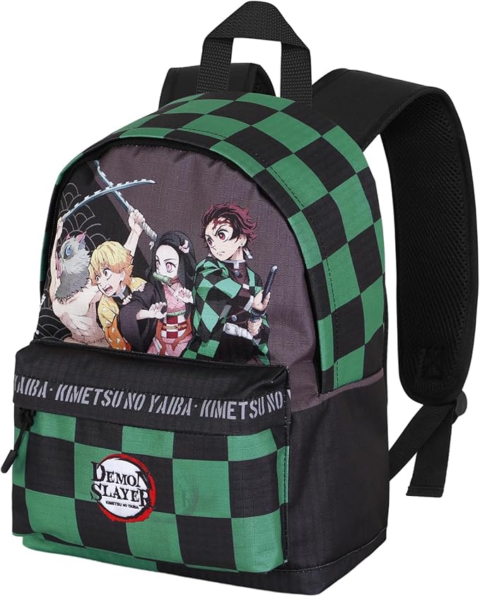 Mochila Akushon Demon Slayer Kimetsu No Yaiba 34cm adaptable Mochila Akushon Demon Slayer Kimetsu No Yaiba 34cm adaptable