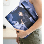 Carpeta Escolar 4 Anillas Wednesday Umbrella