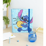 CARPETA 2 ANILLAS PREMIUM DISNEY STITCH TROPICAL