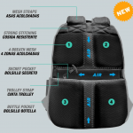 Mochila Plus Chess One Piece 44cm