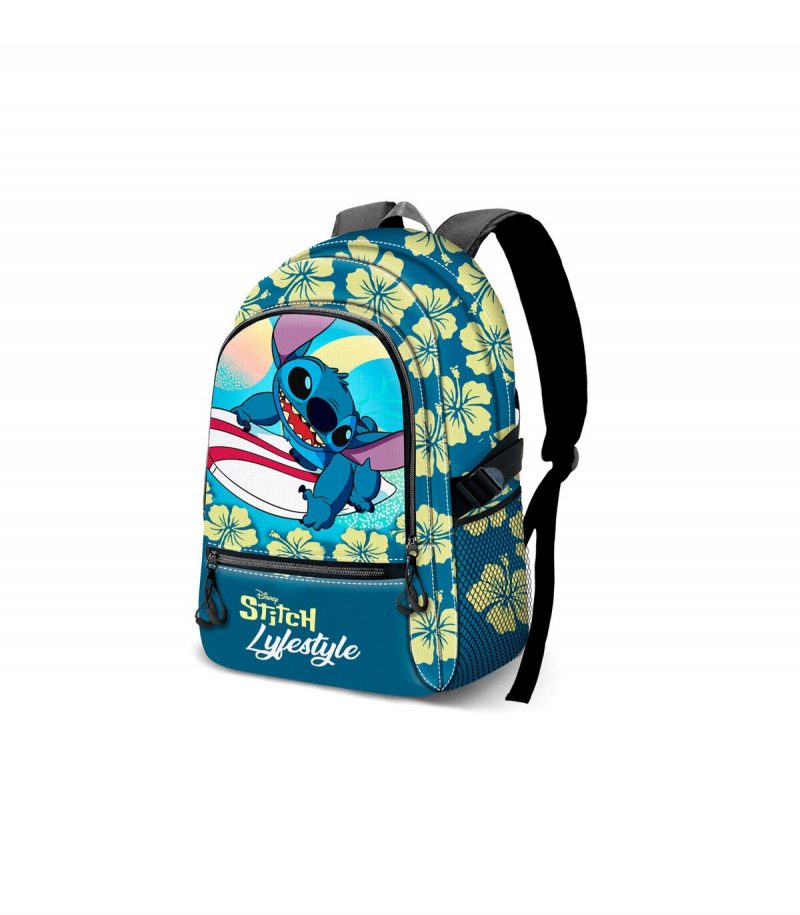Mochila Lifestyle Stitch Disney 44cm adaptable