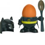 Set vaso para huevo y cortador de tostada Batman
