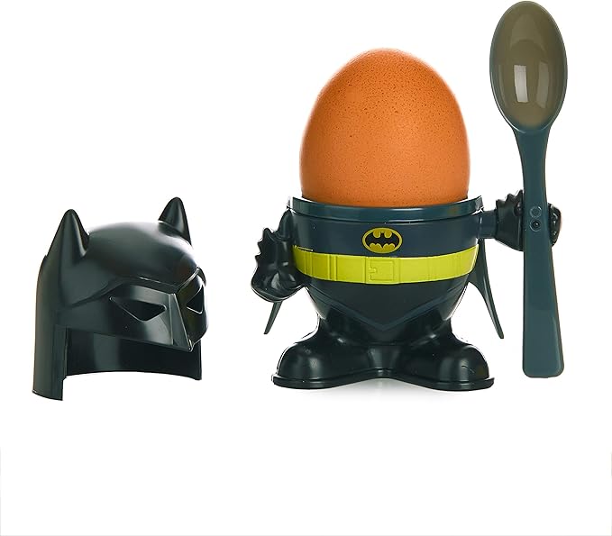 Set vaso para huevo y cortador de tostada Batman Set vaso para huevo y cortador de tostada Batman