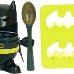 Set vaso para huevo y cortador de tostada Batman