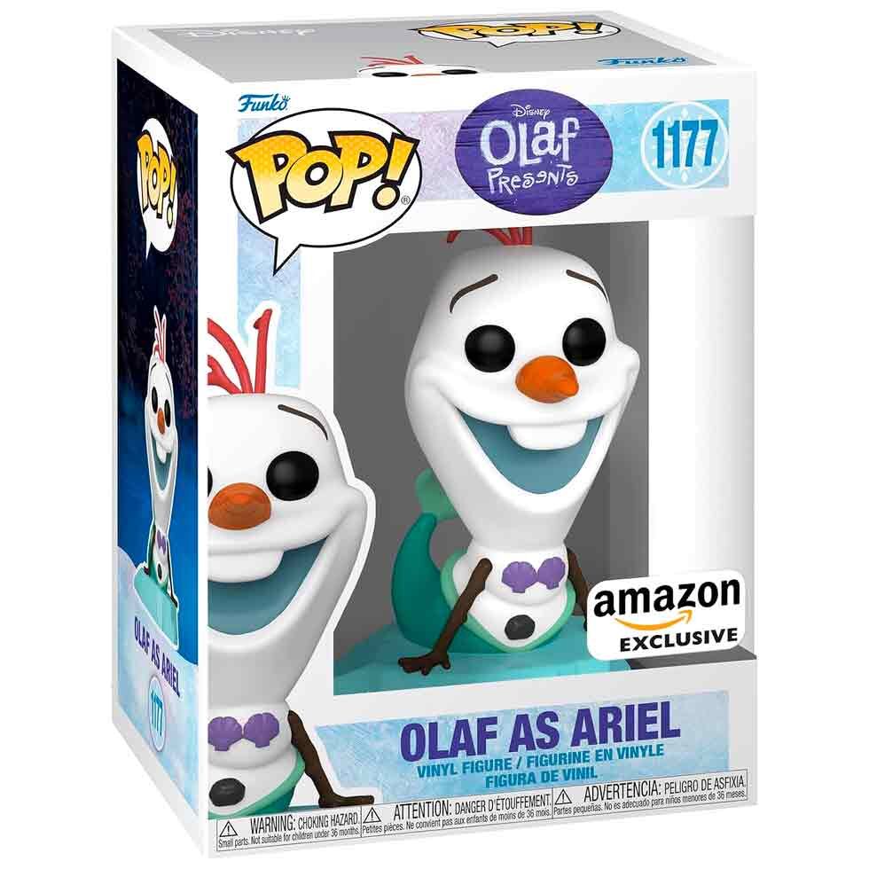 Figura POP Disney Olaf Present - Olaf as Ariel Exclusive Figura POP Disney Olaf Present - Olaf as Ariel Exclusive