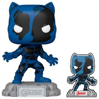 Figura POP Marvel Avengers 60th Anniversary Comic Black Panther with Pin Exclusive