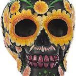 Figura Calavera Día de los Muertos Margaritas 11cm