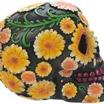 Figura Calavera Día de los Muertos Margaritas 11cm