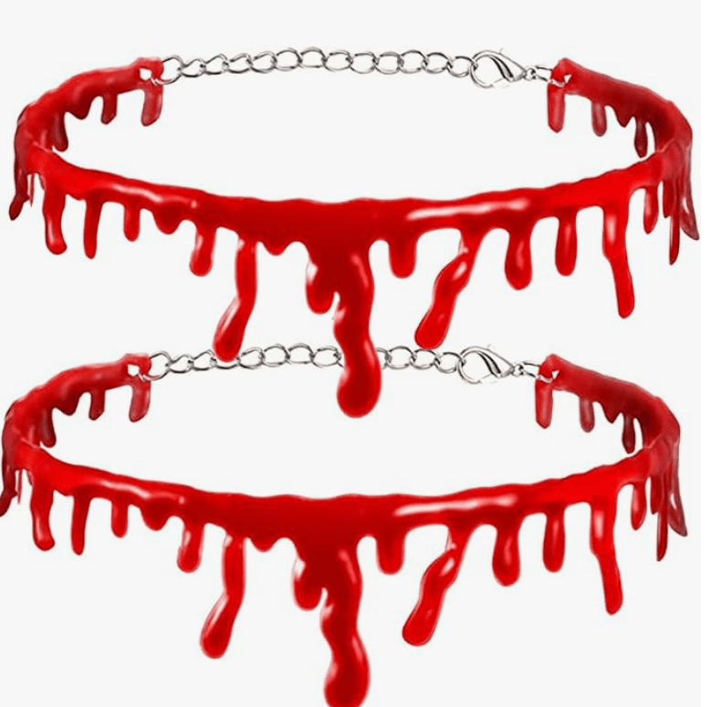Collar Necklace Sangriento- Halloween Collar Necklace Sangriento- Halloween