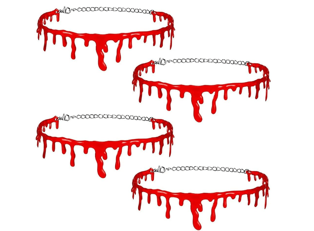 Collar Necklace Sangriento- Halloween Collar Necklace Sangriento- Halloween