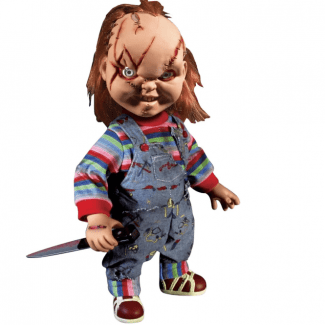 Figura Chucky El Muñeco Diabolico parlante 38cm