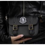 Bolso Satchel Wednesday Nevermore Academy