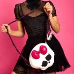 Bolso Bandolera Monster High Loungefly Con Cartera Skullette