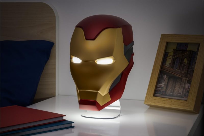 Lampara Casco Iron Man Marvel 22cm