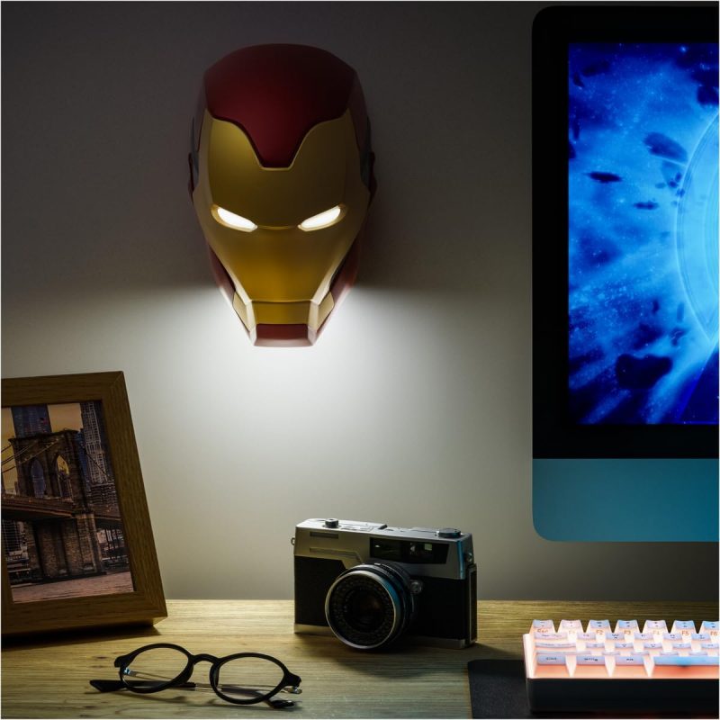 Lampara Casco Iron Man Marvel 22cm