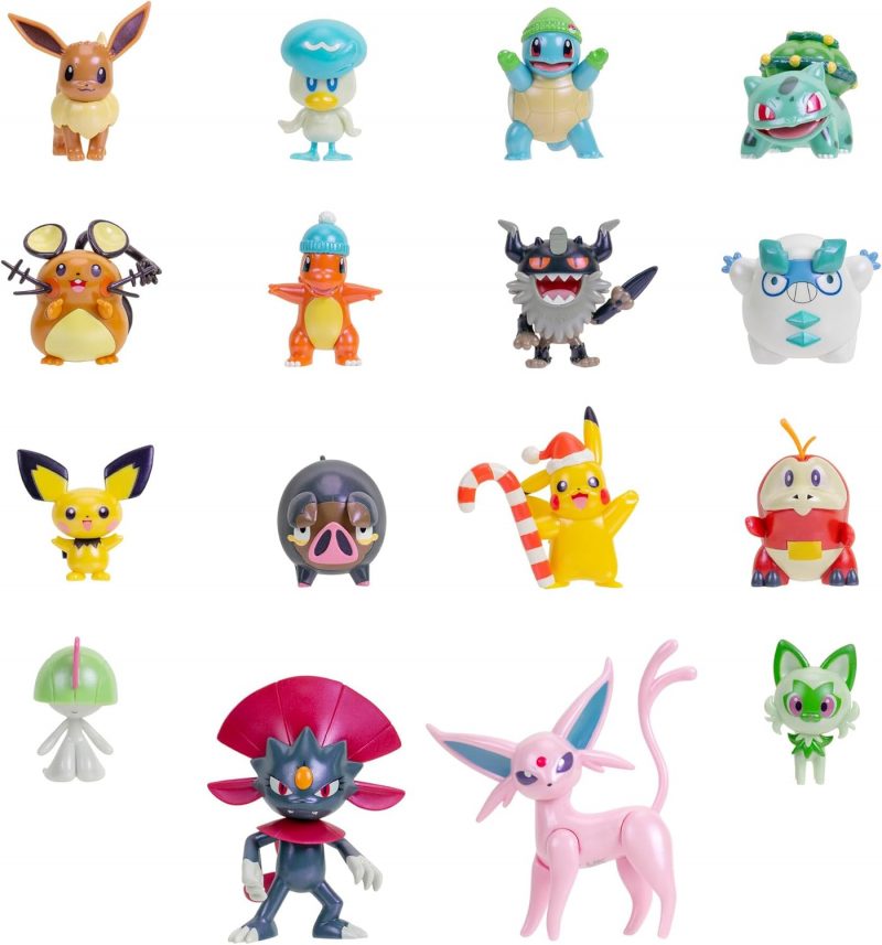Calendario adviento Deluxe Pokemon luces y sonido