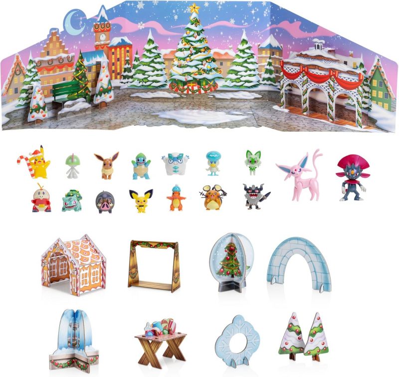 Calendario adviento Deluxe Pokemon luces y sonido