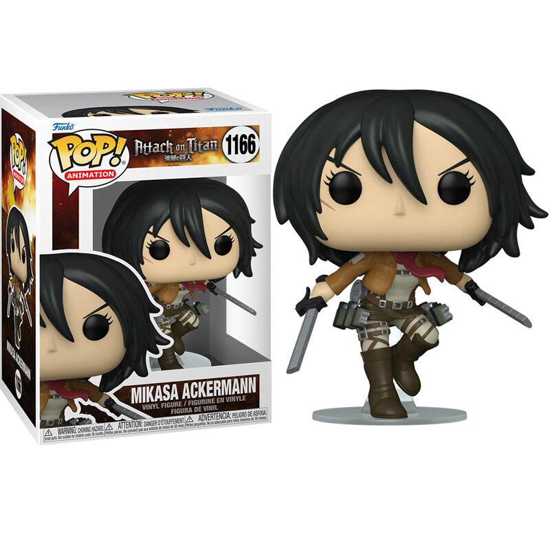 Figura POP Attack On Titan Mikasa Ackermann Figura POP Attack On Titan Mikasa Ackermann