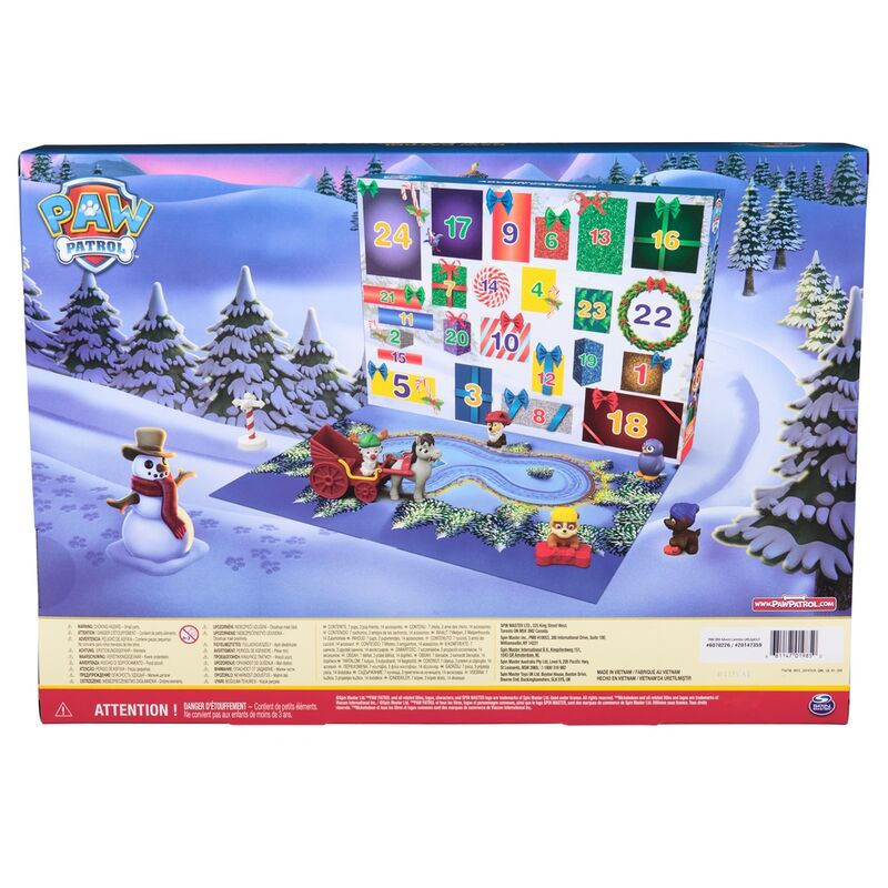 Calendario adviento Patrulla Canina Paw Patrol Calendario adviento Patrulla Canina Paw Patrol