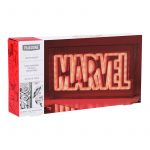 Lámpara LED estilo neón Logo Marvel