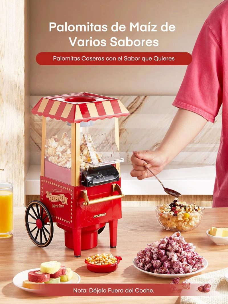 Máquina de Palomitas Retro