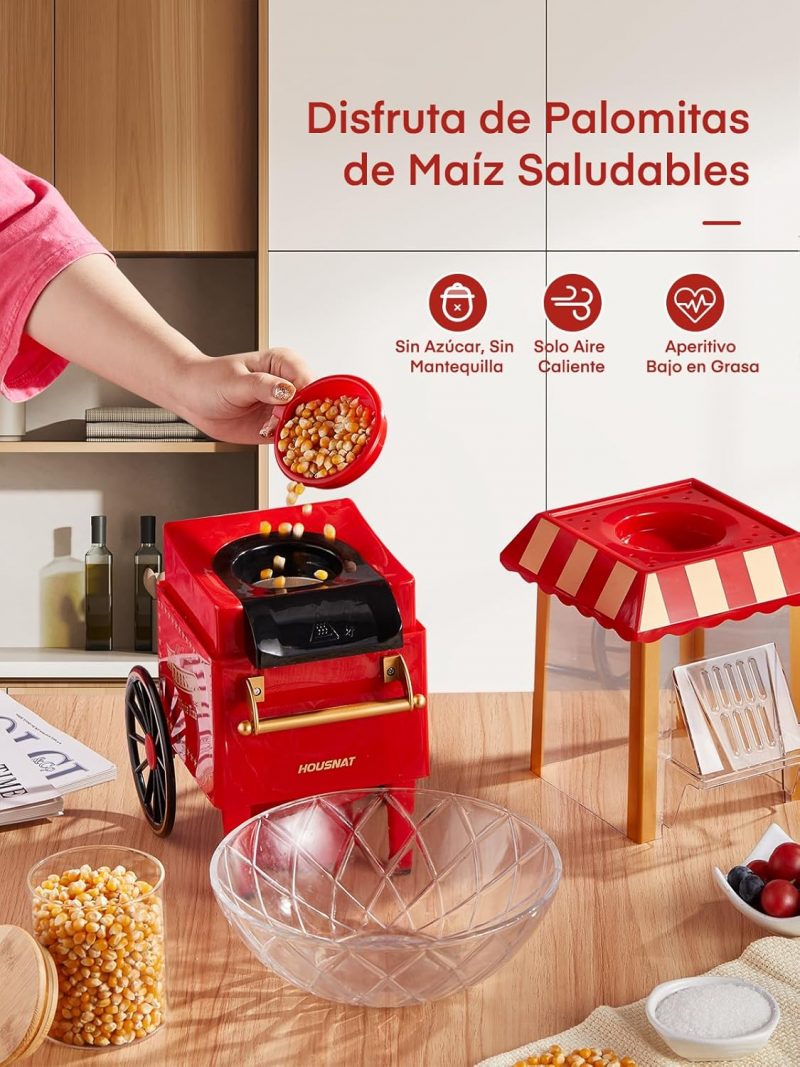 Máquina de Palomitas Retro