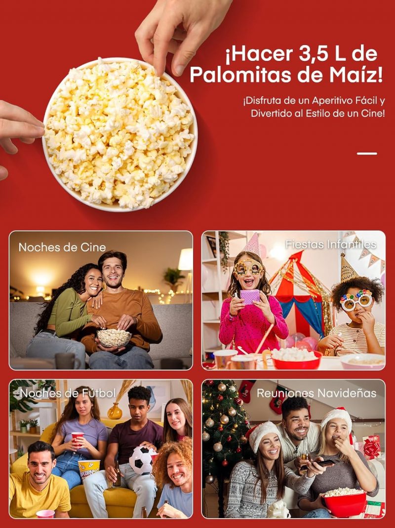 Máquina de Palomitas Retro