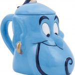 Taza 3D con Tapa Cabeza del Genio